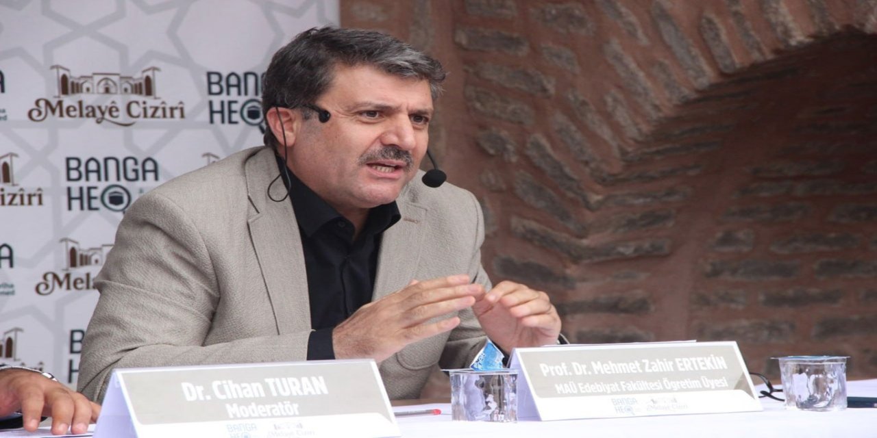 Prof. Dr. Mehmet Zahir Ertekin, Melayê Cizîrî'yi ve ilahi aşkı anlattı
