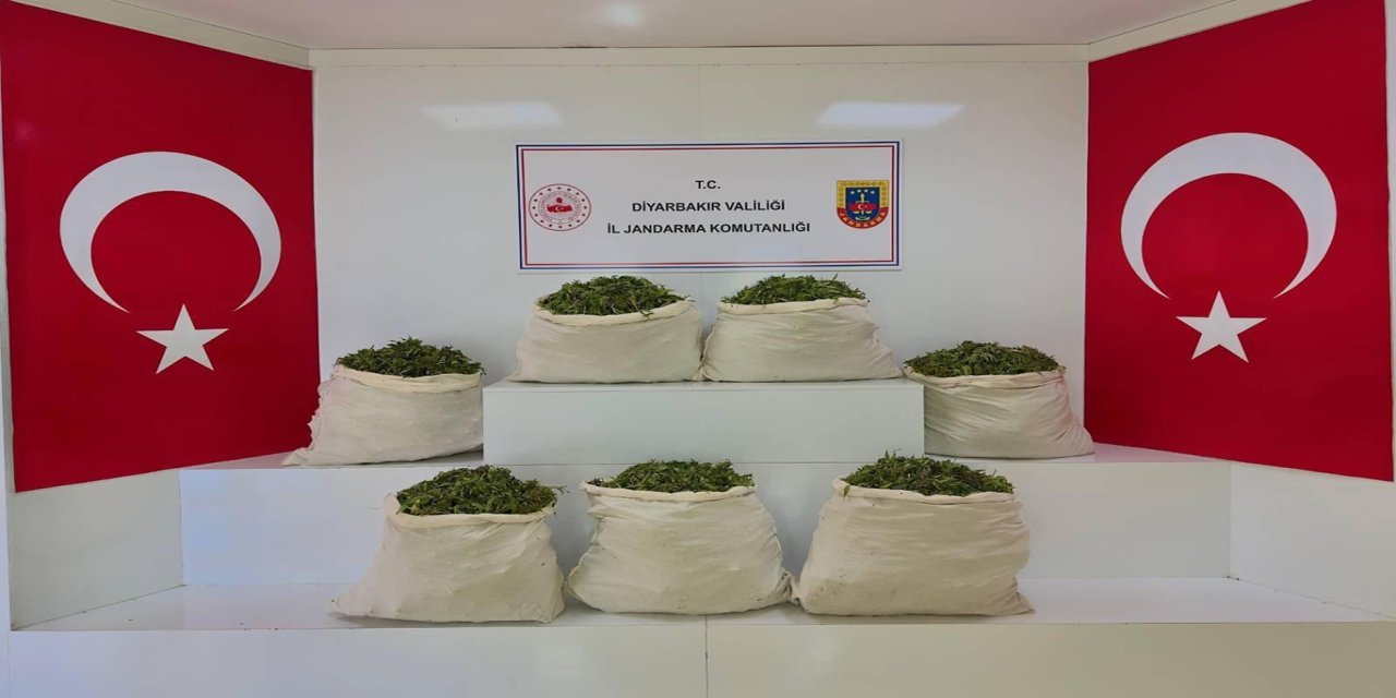 Diyarbakır'da 109 kilogram uyuşturucu madde ele geçirildi
