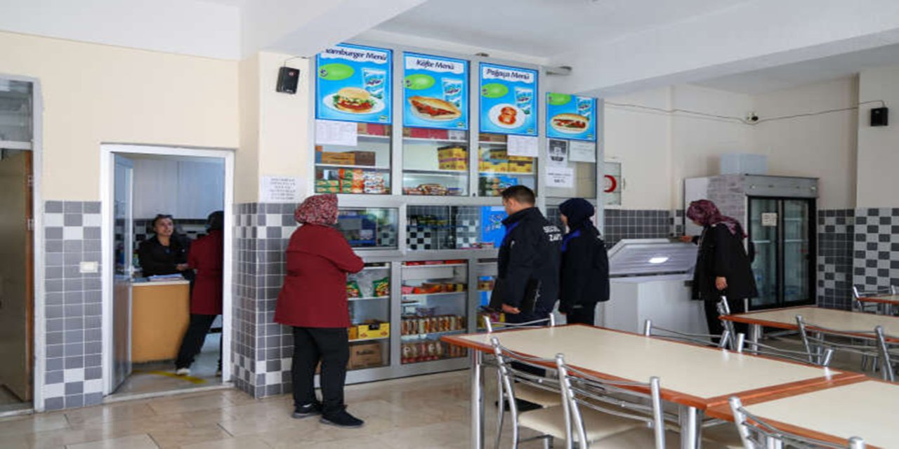 Selçuklu’da okul kantinlerine sıkı denetim