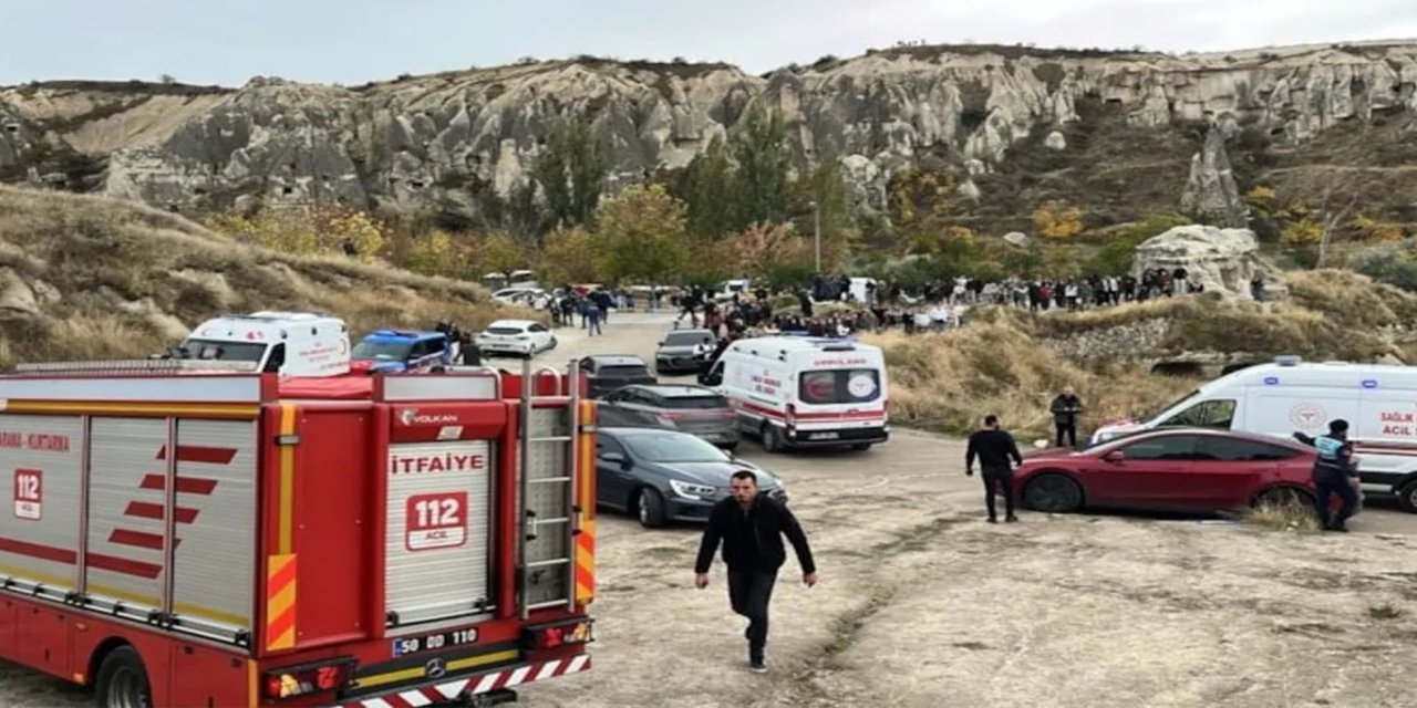 Göreme'deki peribacası çökmesine soruşturma başlatıldı