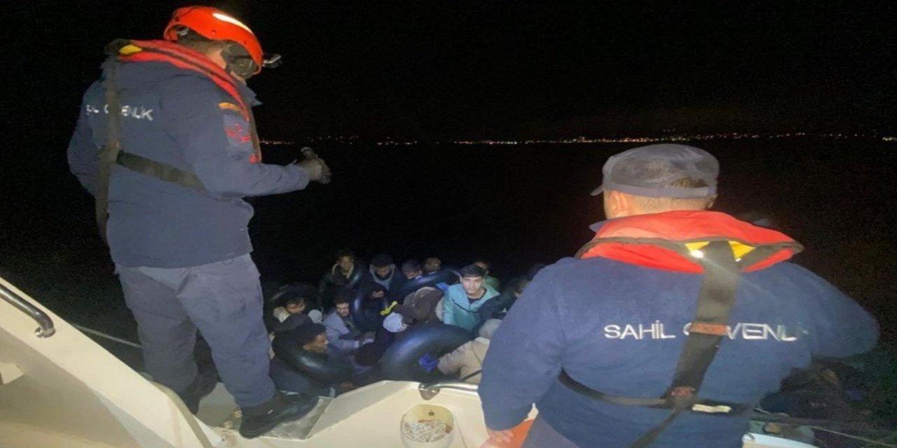 İzmir'de 76 düzensiz göçmen yakalandı