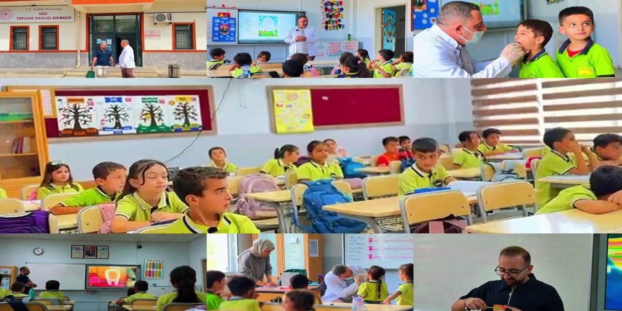 Siirt’te öğrenciler için ağız ve diş sağlığı taramaları yapılıyor