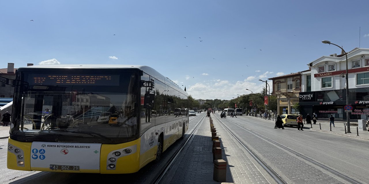 Konya’da toplu ulaşıma zam yapıldı