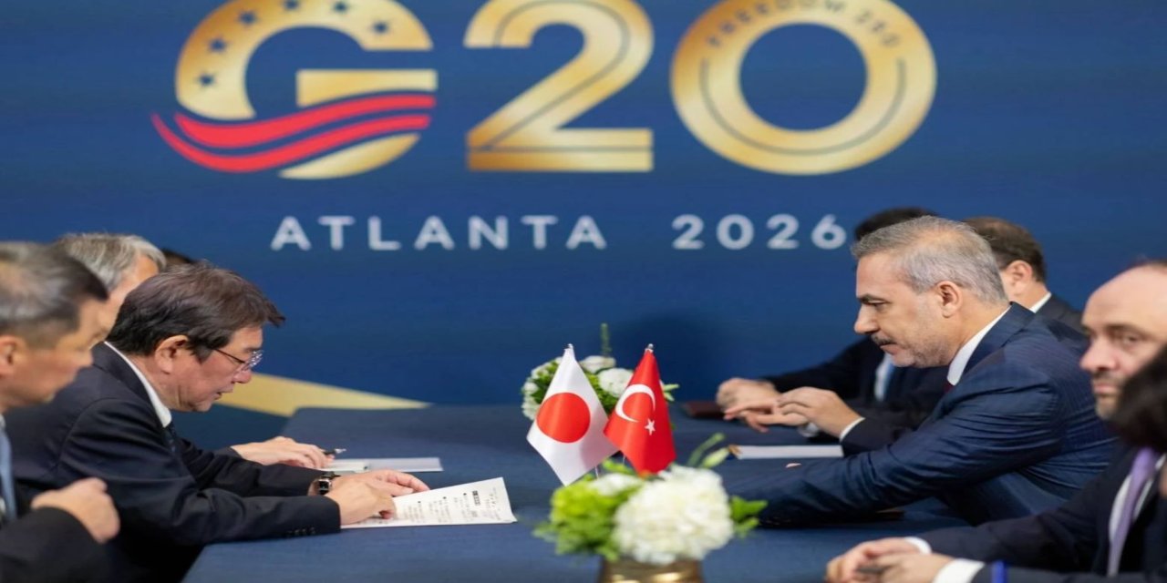 Bakan Fidan, Japon mevkidaşı Motegi ile Atlanta'da görüştü