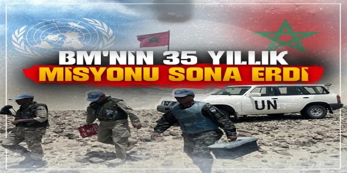 Batı Sahra'daki 35 yıllık BM misyonu sona erdi