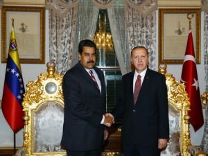 Cumhurbaşkanı Erdoğan, Venezuela Devlet Başkanı ile Görüştü