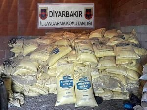 20 ton patlayıcı madde yakalandı