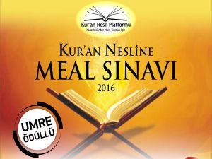 Umre ödüllü “Kur'an Nesline Meal Sınavı”