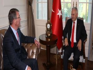 Başbakan Yıldırım, Carter’ı kabul etti