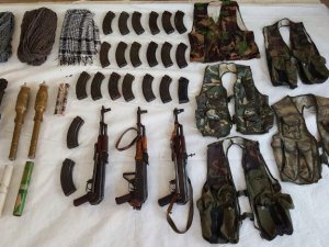 Sur’da ele geçirilen mühimmatlar!