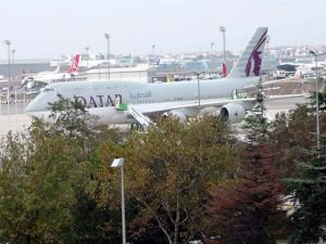 Katar Emiri Şeyh Temim, İstanbul'a geldi