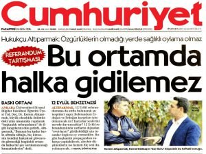 Cumhuriyet Gazetesi'ne Bak!