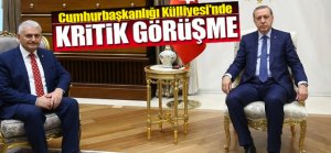 Cumhurbaşkanı Erdoğan Binali Yıldırım'ı kabul etti