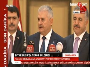 Başbakan açıkladı: Diyarbakır'da 8 şehit!