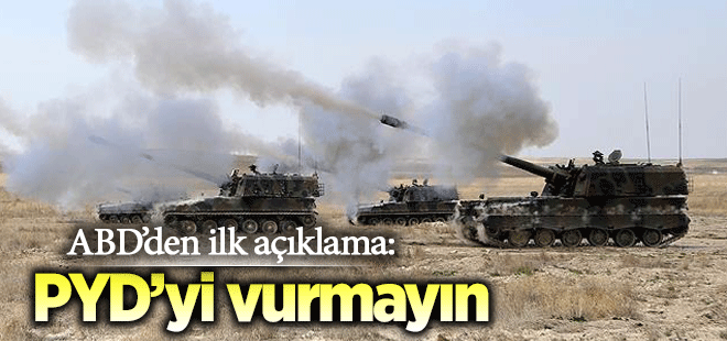 ABD'den Türkiye çağrısı PYD'yi vurmayın