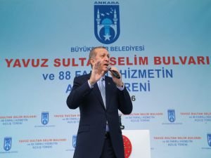 Erdoğan: Bu yolda dimdik duracağız