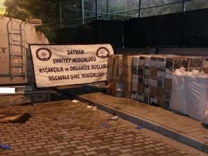 Batman'da kaçakçılık operasyonu!