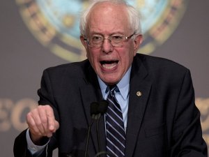 Sanders'dan Trump'a, Onun en kötü kabusu oluruz