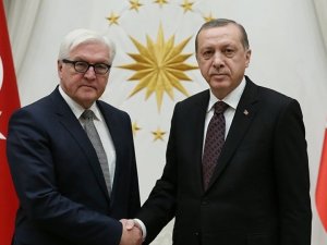 Cumhurbaşkanı Erdoğan, Steinmeier ile görüştü