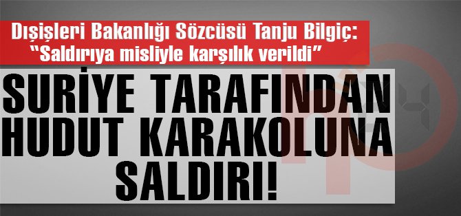 Saldırıya misliyle karşılık verildi!