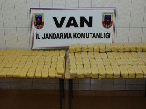 Van'da 103 kilogram eroin ele geçirildi