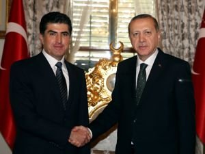 Cumhurbaşkanı Erdoğan, Barzani’yi kabul etti