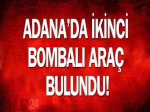 Adana’da bombalı araç yakalandı!