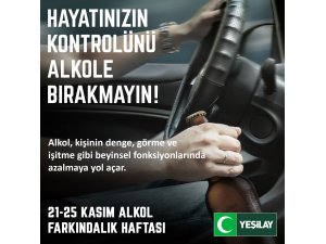 Hayatınızın kontrolünü alkole teslim etmeyin!