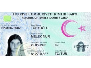 Din hanesi yeni kimlik kartların cipinde