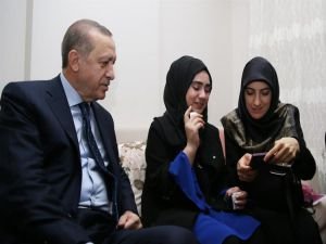 Cumhurbaşkanı Erdoğan'dan anlamlı ziyaret