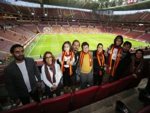 Günışığı çocukları Galatasaray – Elazığspor  maçında buluştu