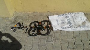 O ilçede drone ele geçirildi!