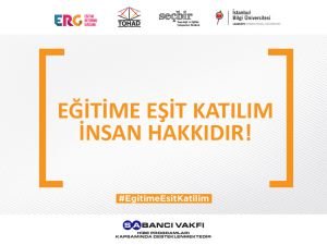 “Eğitime Eşit Katılım Projesi” başladı