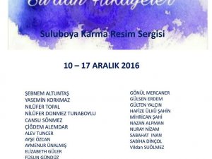 “Su’dan Hikayeler”  Venüs Sanat’ta