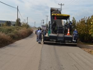 Antalya Gaziler Mahallesi’nde asfalt çalışması