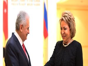 Başbakan Yıldırım, Matviyenko ile görüştü