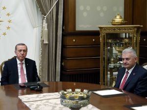 Erdoğan, Başbakan Yıldırım’ı kabul etti