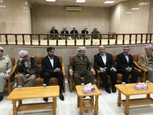 HÜDA PAR'dan Barzani’ye taziye ziyareti!