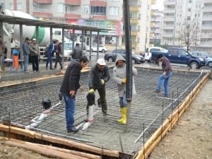 Batman Belediyesi İşletme Şefliği binası temeli atıldı