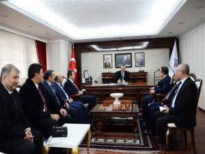 DSİ Genel Müdürlüğü heyetinden Vali Deniz’e ziyaret