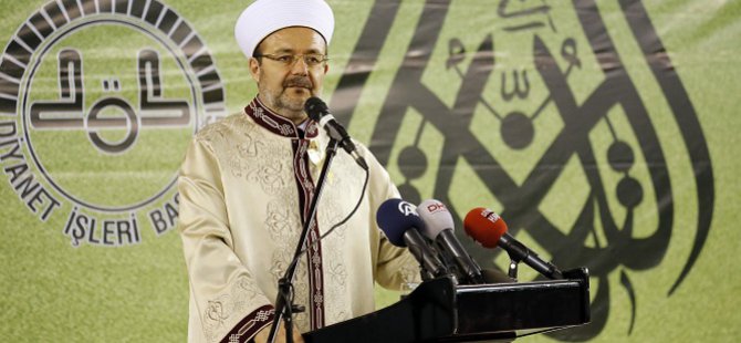 Görmez: Regaip Kandili insanlığa ve İslam dünyasına barış getirsin