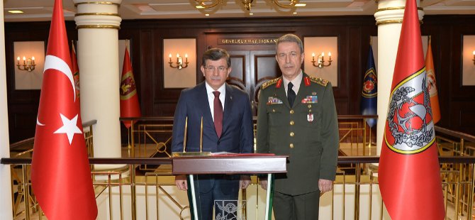 Başbakan, Genelkurmaya taziye ziyaretinde bulundu