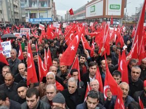 Batman'da PKK’ya Tepki Yürüyüşü