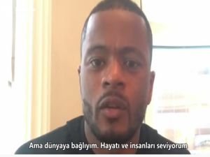 Patrice Evra Noel yerine Suriye'ye dikkat çekti!