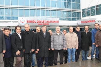 Yeni Bingöl Devlet Hastanesine taşınma işlemlerine başlandı