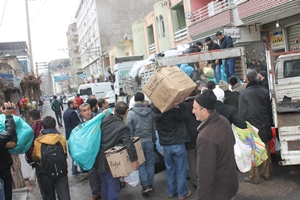 Halep için yardımlar gönderilmeye devam ediyor