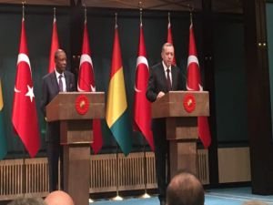 Erdoğan: Terör örgütlerini destekliyorlar.