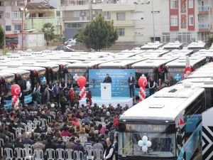 Antalya'da toplu ulaşıma 50 yeni otobüs