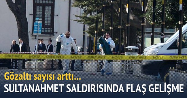 Sultanahmet saldırısında flaş gelişme