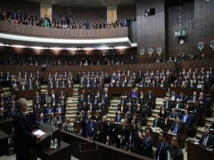 Başbakan Yıldırım grup toplantısında konuşuyor